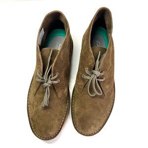 Clarks Brown Suede Chukka Boots